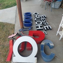Garden Decore Letters 50$ All
