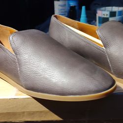 Lucky Brand Brazio Slip-on Periscope Lamba Loafer Flat Smoking  Loafer Sz11
