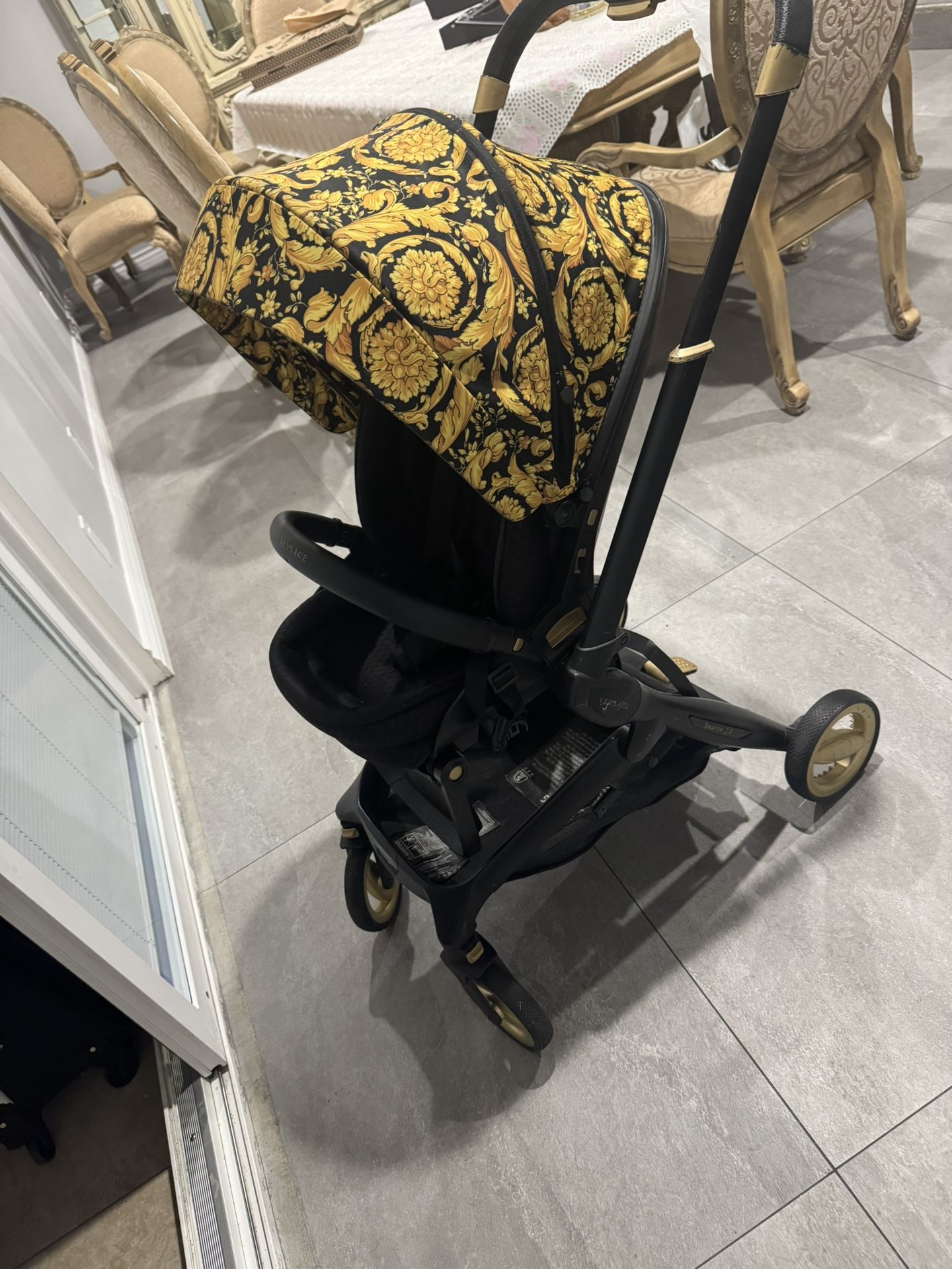 Versace stroller luxury stroller