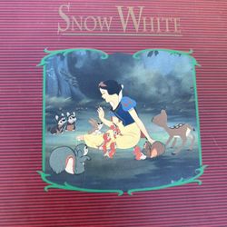 Disney Storybook Ornament Collection Set of Snow White and the Seven Dwarfs.  