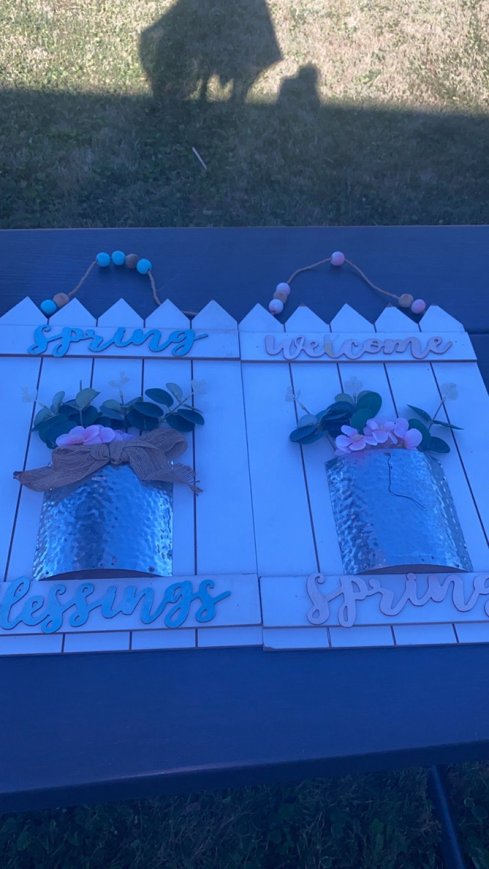 Hanging Spring Decorations Plants 