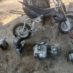 3 Working Mini Bike Motors W Carbs And Throttle Cable  $100