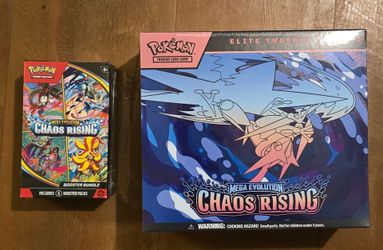 Pokémon Chaos Rising ETB & Booster Bundle