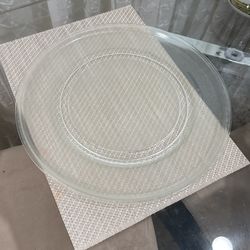 16” Inch Glass Microwave Plate
