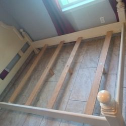 Bed Frame With A Boxspring It Doesn't Come With The Mattress 