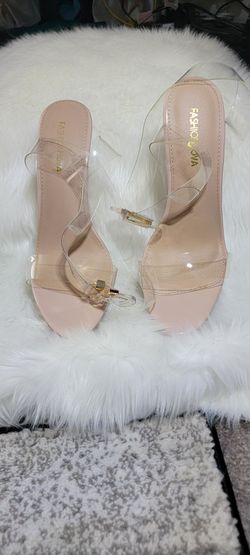 Wedge Clear Heels
