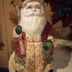Santa Cookie Jar