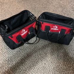 Two Husky Tool Bags 