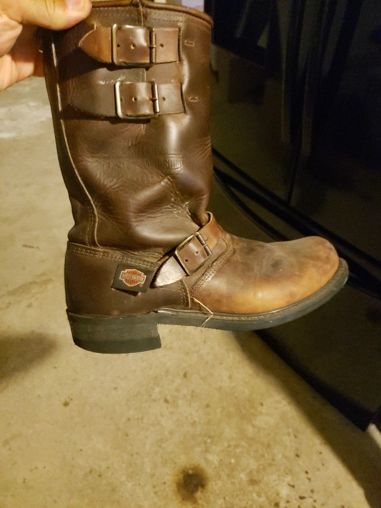 Harley Davidson Brown OE  Boots