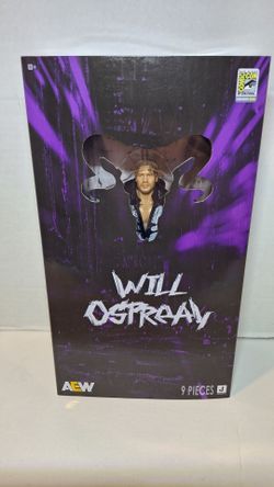 2026 SDCC EXCLUSIVE AEW JAZWARES:WILL OSPREAY FIGURE NEW ON HAND 500 PCS