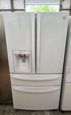 Kenmore French Door White Refrigerator
