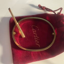 Cartier Gold Bracelet 