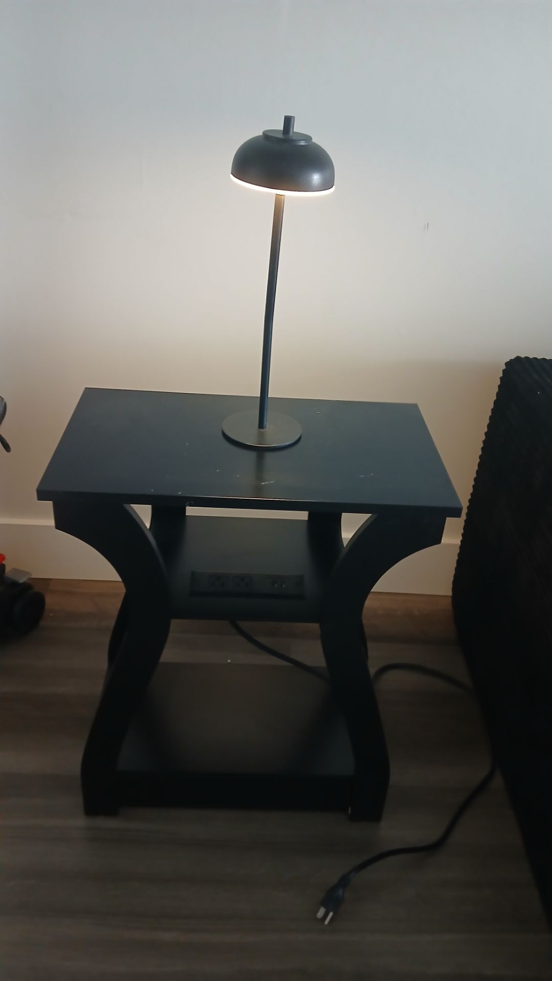 End tables with USB ports