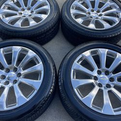 22” Chevy Silverado OEM Rims Wheels Tires!