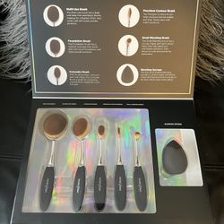 Deluxe Pro Brush Vault /Set/ Glitter & Glam/profusion/brand New 