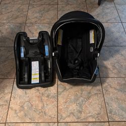 Car Seat With Base & Stroller