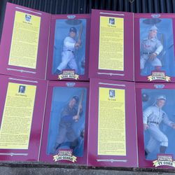Vintage Baseball Players Set