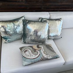 4 Pier One Pillows