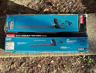 Makita LXT 22in. 18V Lithium-Ion Cordless Hedge Trimmer (Tool Only) XHU02Z