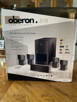 New Open Box Oberon Home Theatre Speaker System - Important  - See Description - Honest Sale!!
