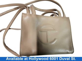Telfar 129153 Beige / Tan Purse / Handbag