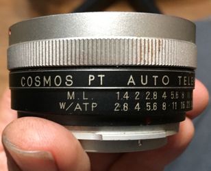 Lens 35 mm Auto Teleplus 2 X pt Cosmos