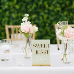Wedding Acrylic Table Numbers