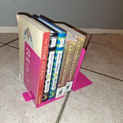Beautiful Pink Bookends