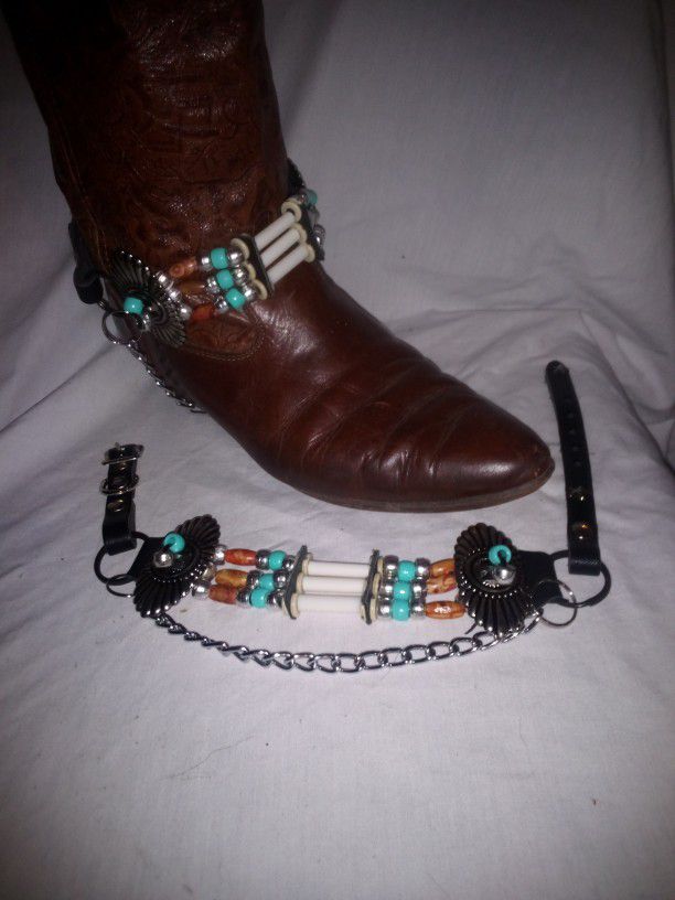 New Handmade Boot Bling Beads