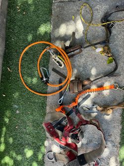 Climbing gear , equipo de escalada de arboles