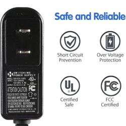 Power Adapter Amazon Echo 1st & 2nd Generation Fire TV Switch Charger Supply A2