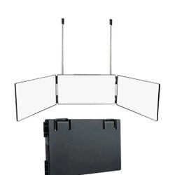 BRAND NEW..3 Way Mirror for Self Hair Cutting, Haircuts Mirror Men.