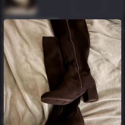 Black Suede Boots