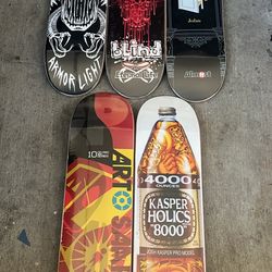 Skateboard Decks $50