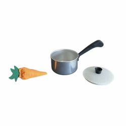 Home Collectibles Kellys Kitchen Doll Saucepan Pot Carrot Heirloom Vintage 1992