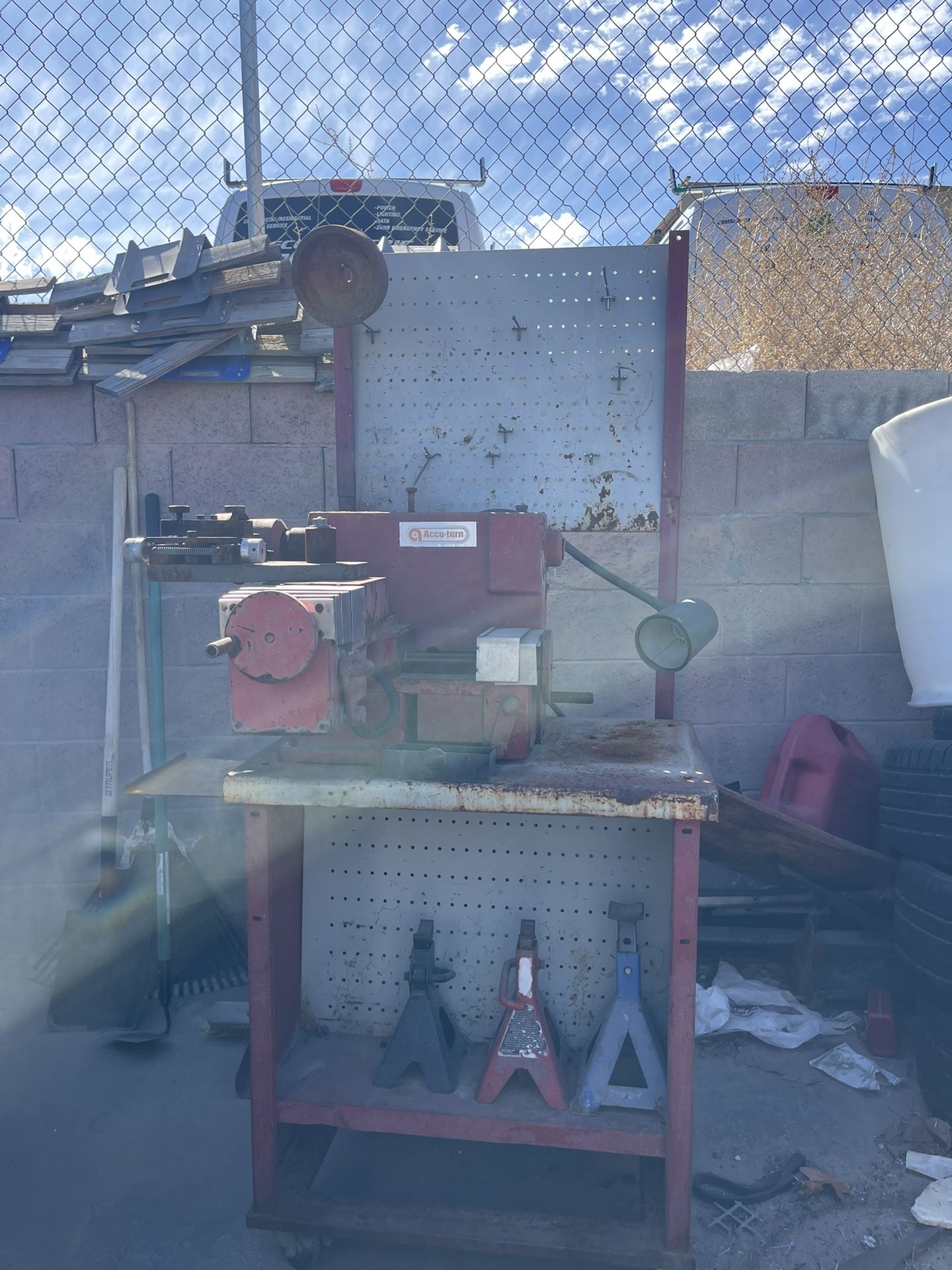 Brake Rotor Turn Machine