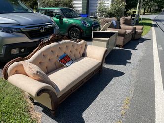 Antique Vintage Sofa Couch