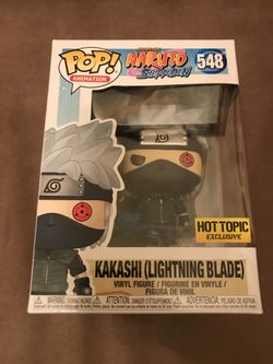 Funko pop exclusive naruto kakashi lightning blade