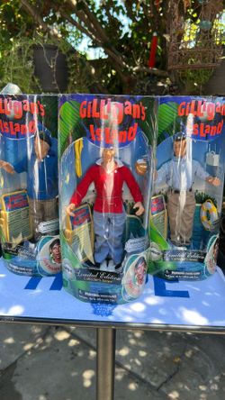 Vintage 1997 Gilligan's Island Limited Edition Figures - Complete Set of 3 (NIB)