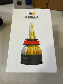 Boslla Bullet B4 Tri Color LED Headlight Bulb 6500K/4300K/3000K Switchable