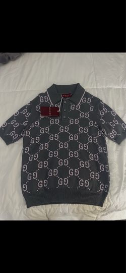 Brand new fine cotton gucci polo shirt