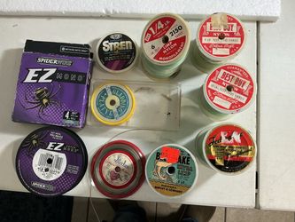 Assorted Fishing Line Collection