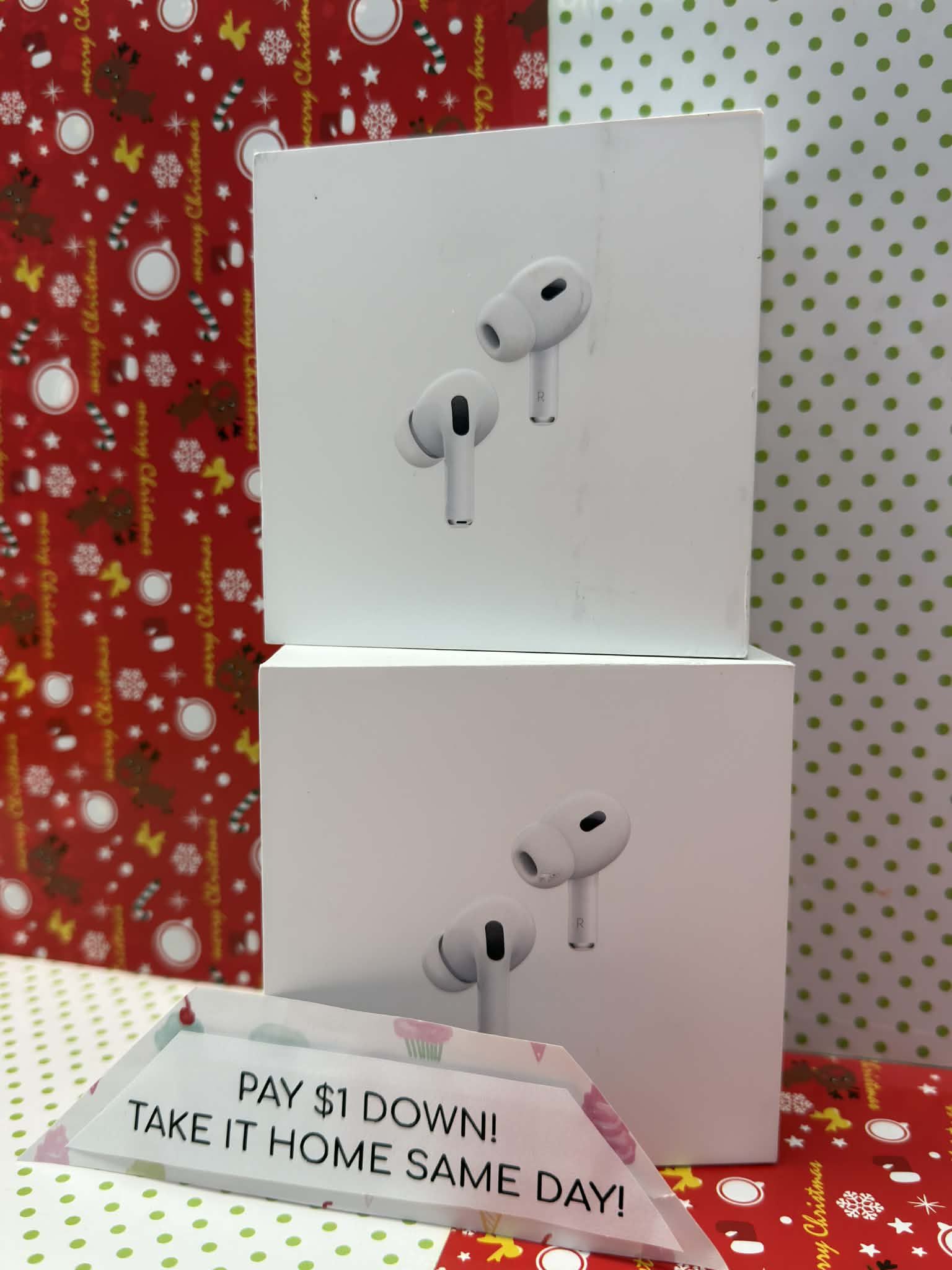 Apple Airpods Pro 2 - Pay $5 DOWN AVAILABLE - NO CREDIT NEEDED