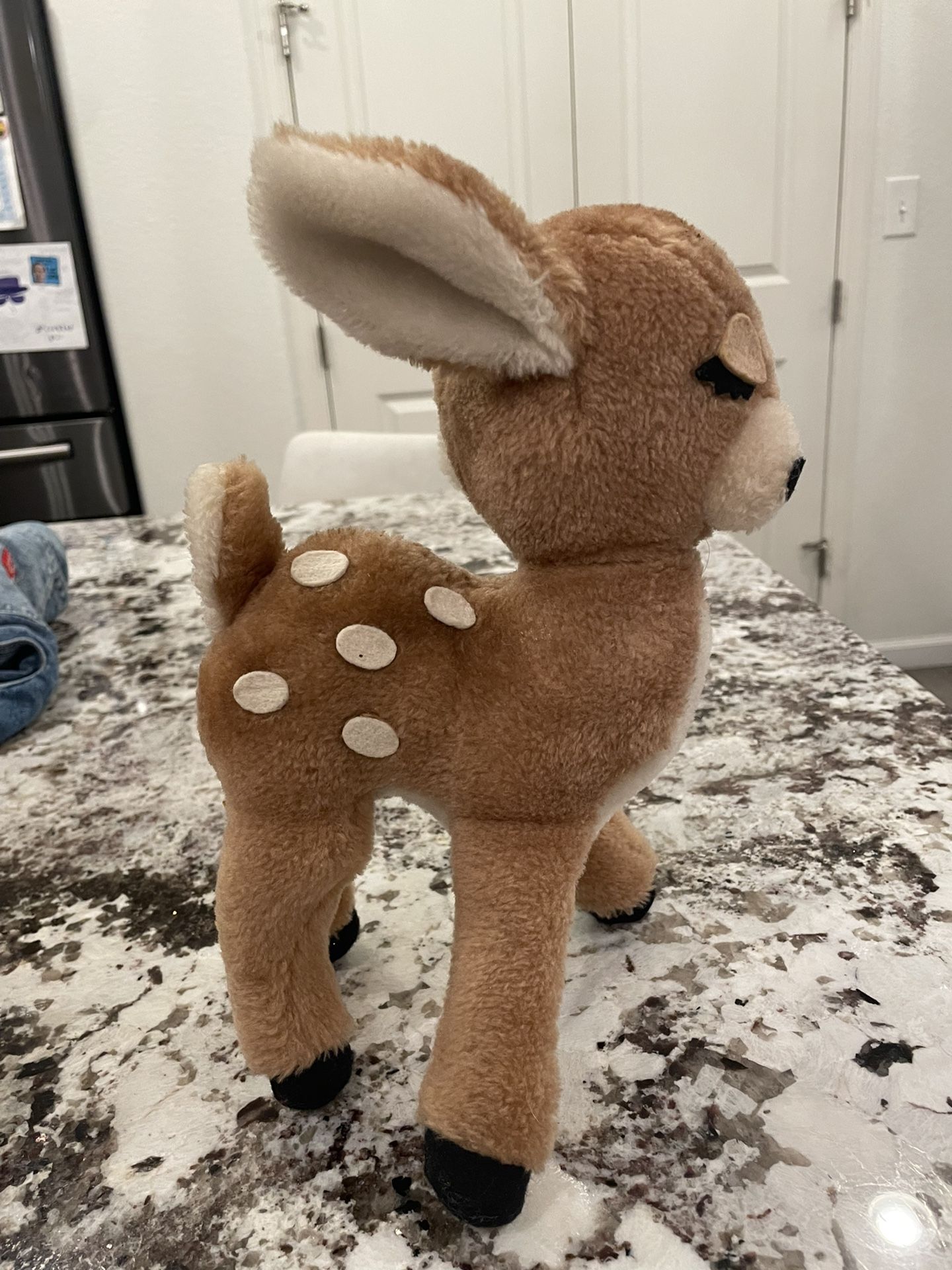 Vintage Dakin Deer Plush Toy 