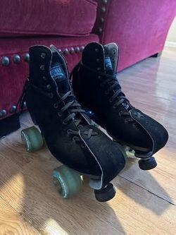 Sure Grip Roller Skates Suede-Boardwalk Plus - 10 Mens