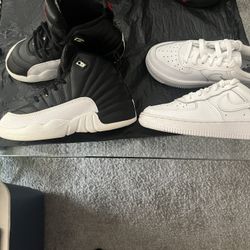 Jordan’s And Air Force 1s Size 11 c $65  Each ..Both Pairs  For $115.00 Used In New Condition!!! 