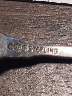 Sterling Silver pickle fork