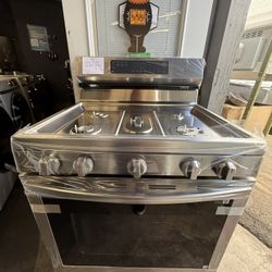 Samsung Stainless Steel Gas Stove 🧡
