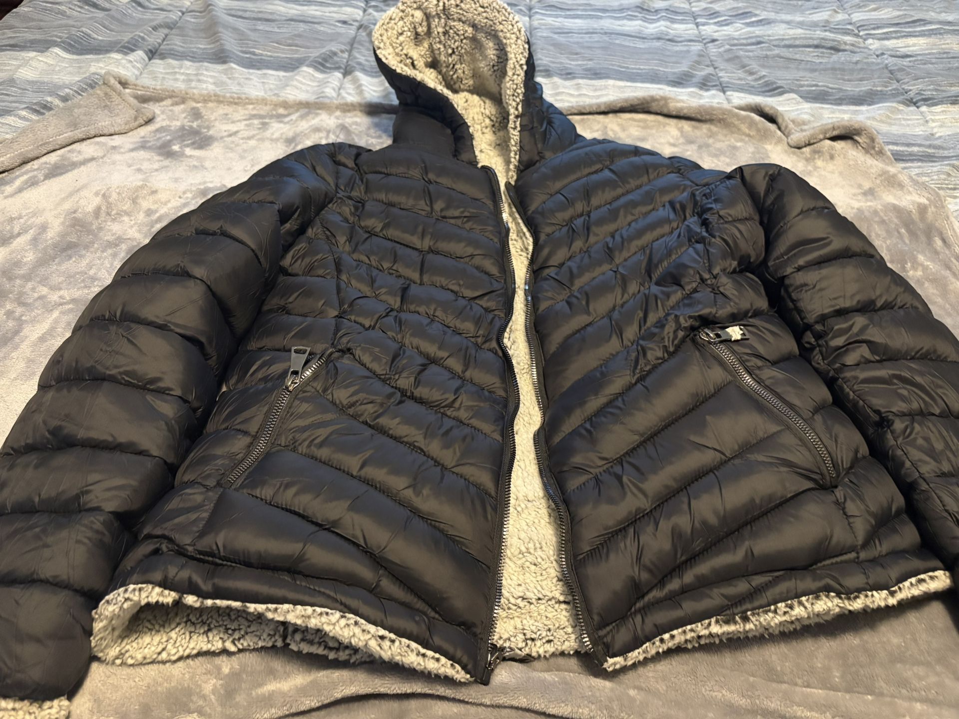 Women's Plus-Size Winter Coat.