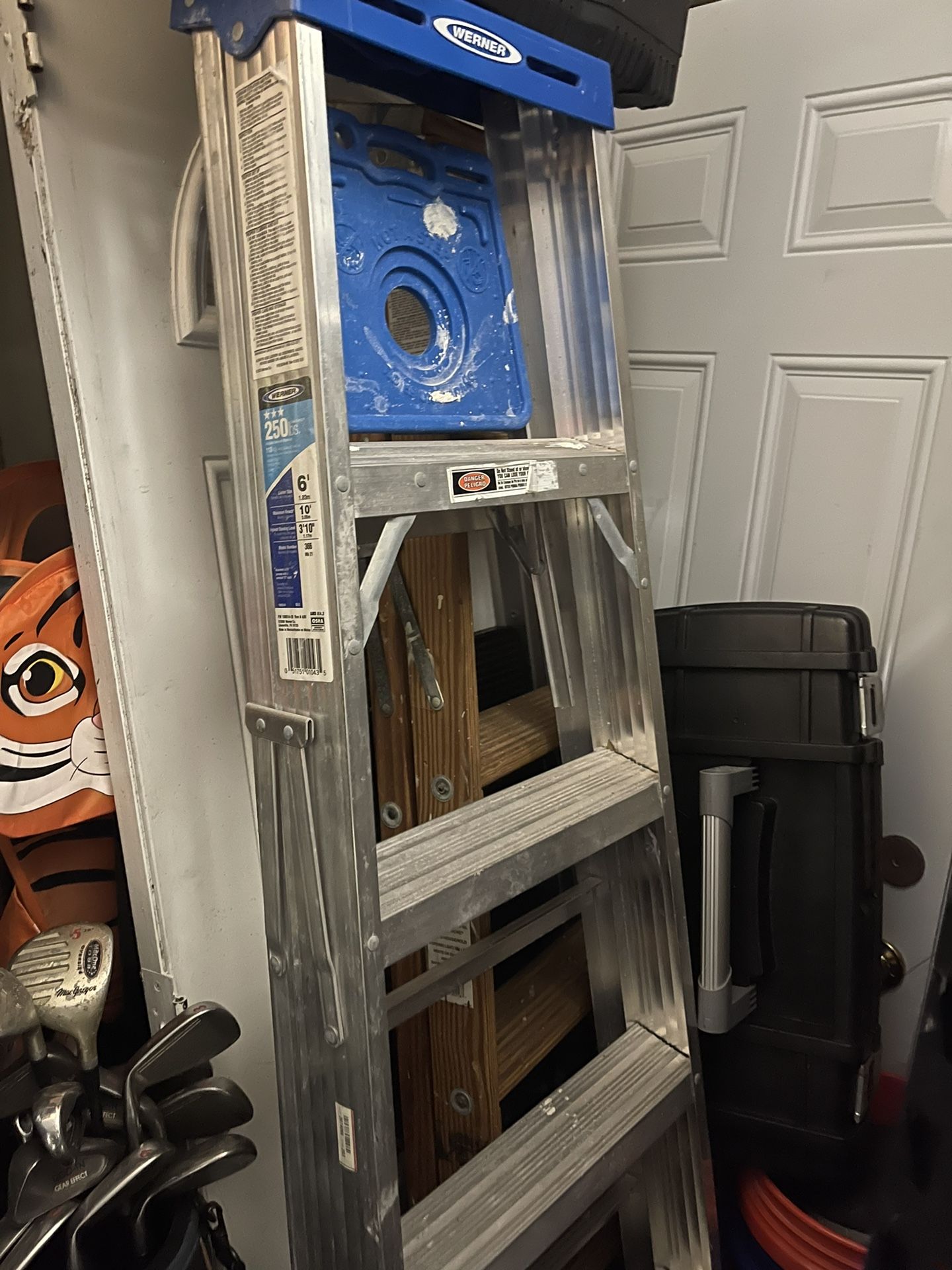 6Ft Werner Ladder “excellent Condition” 250LB